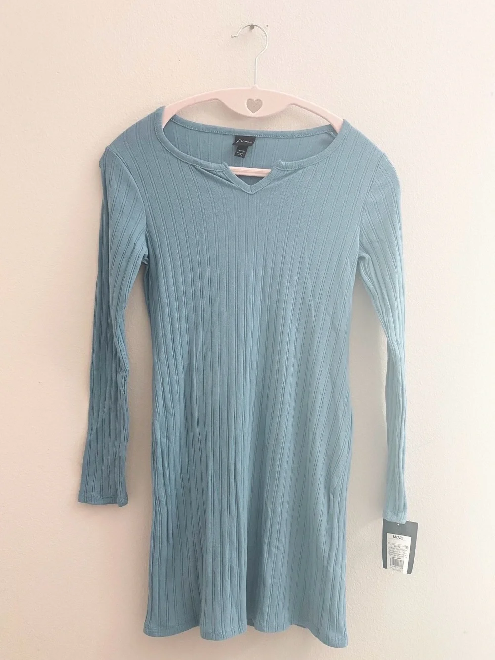 5/$25 🩷 NWT Art Class Turquoise Ribbed Girls' Long Sleeve